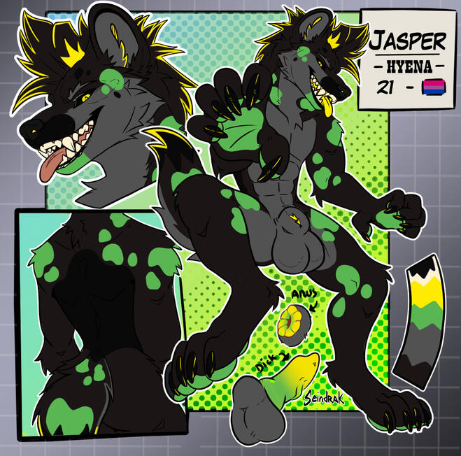 Jasper Hyena Adopted NSFW